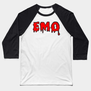 Red EMO Baseball T-Shirt
